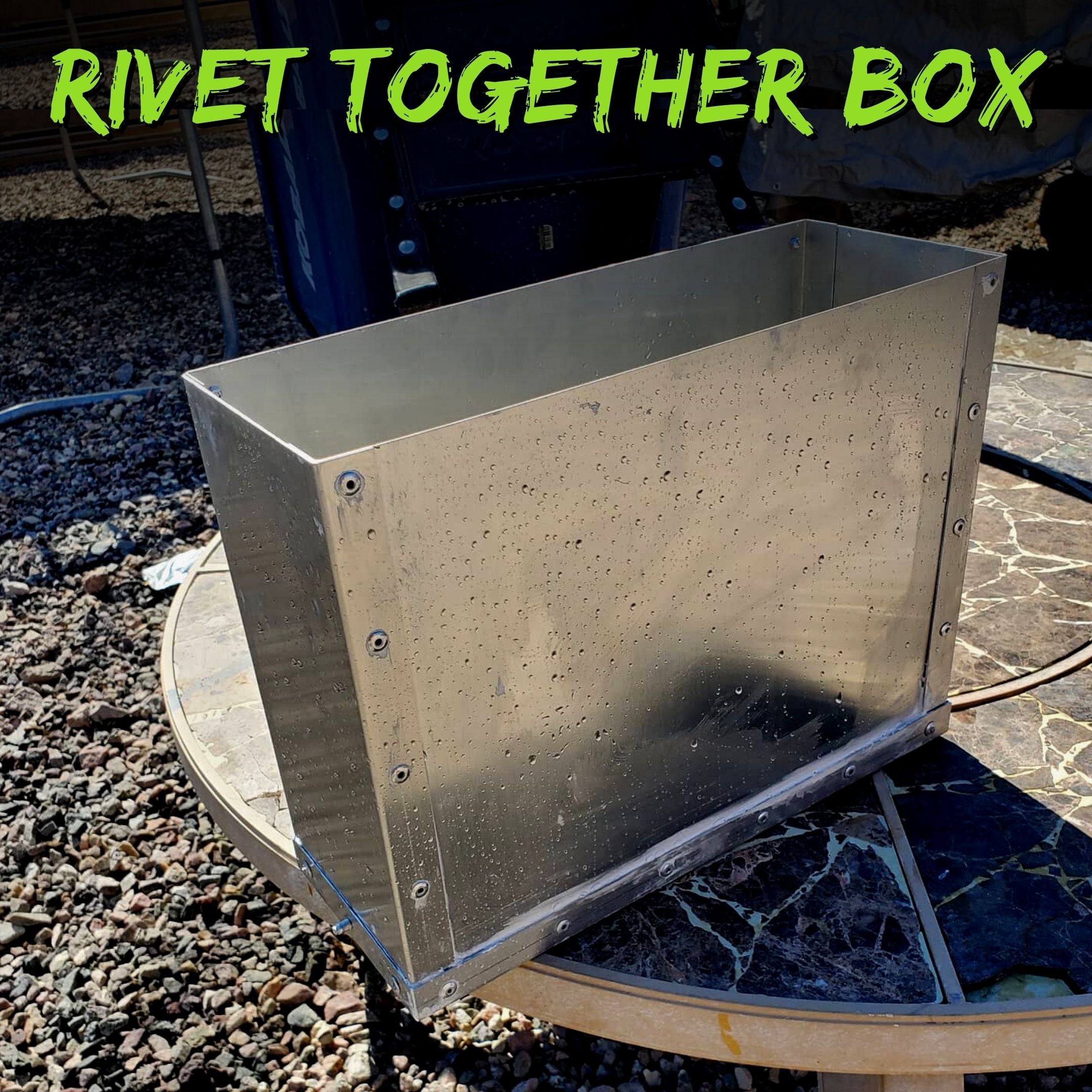 Rivet Together Storage Boxes