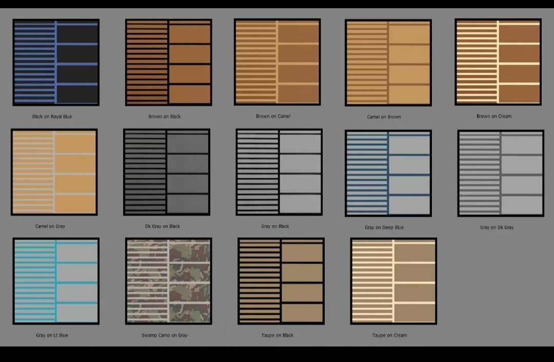 Hydro-turf 2 Tone Wide Groove Teak Cut