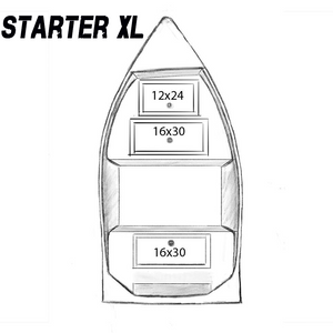 14-16ft V hull jon Boat build kit