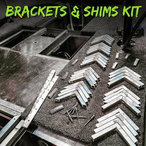 Lid Builder 90-Degree Brackets & Shims Kit