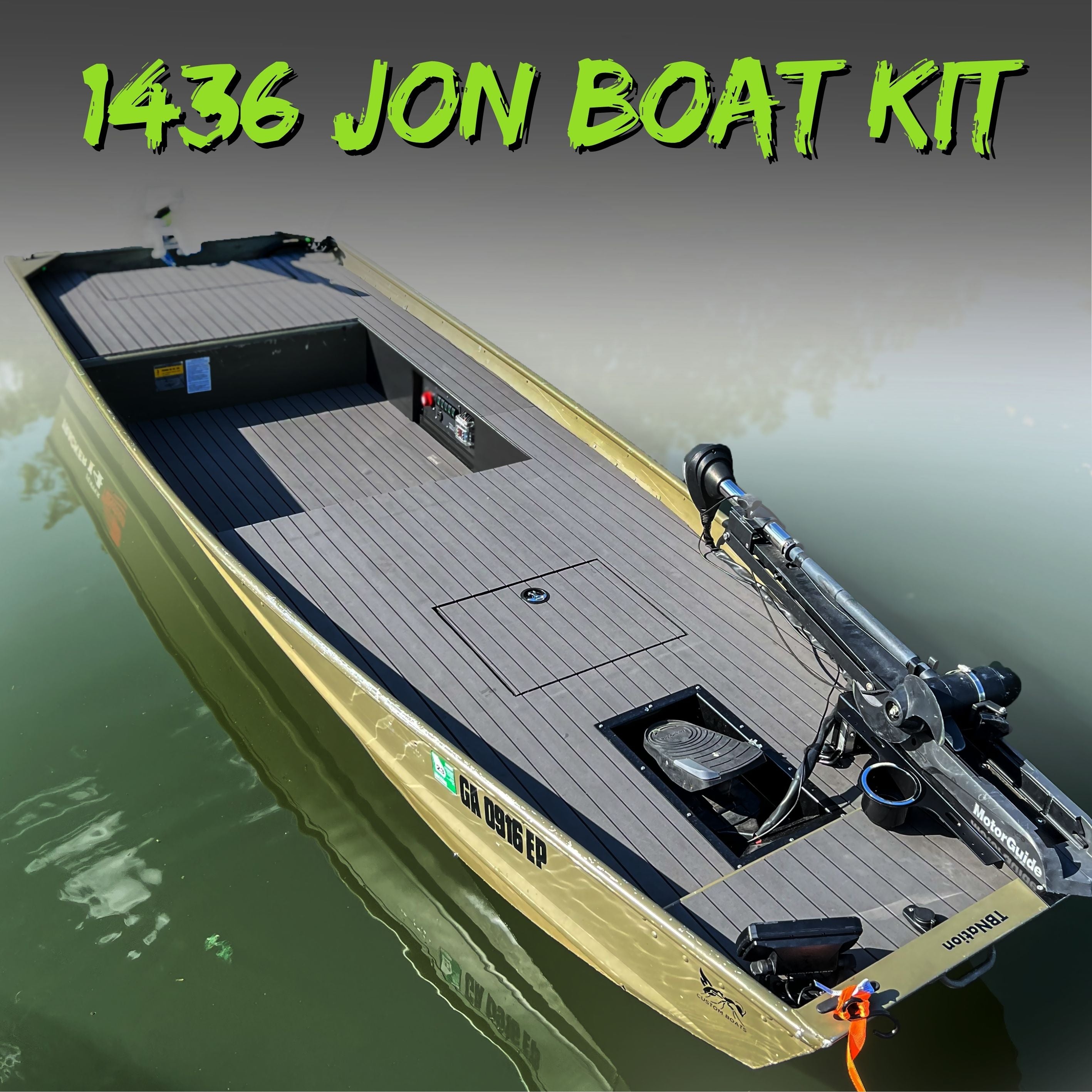 Jon Boat Build Kit 1436, 1448, 1542 - Tiny Boat Nation