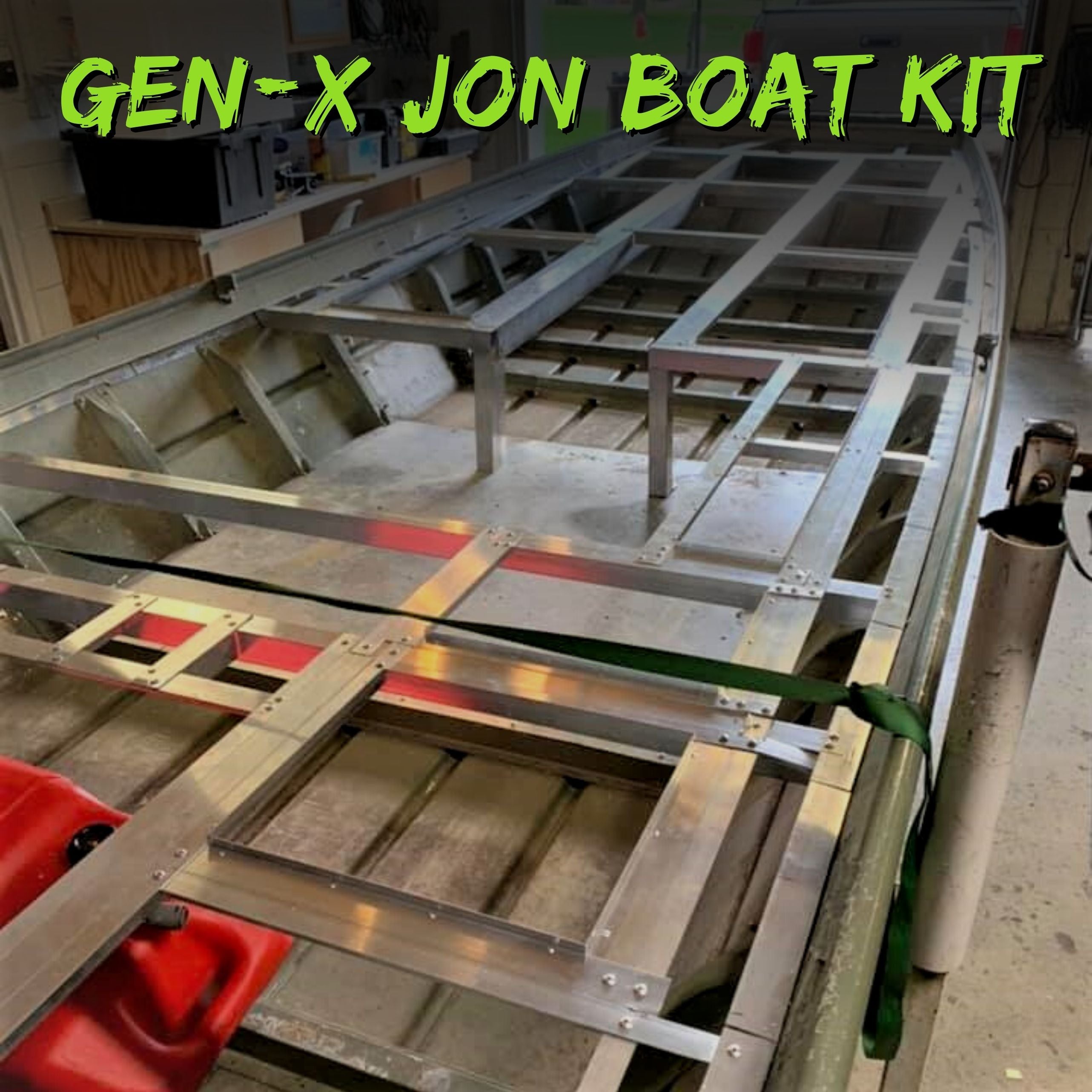 Gen-X 14-15' Jon Boat Kit - Tiny Boat Nation