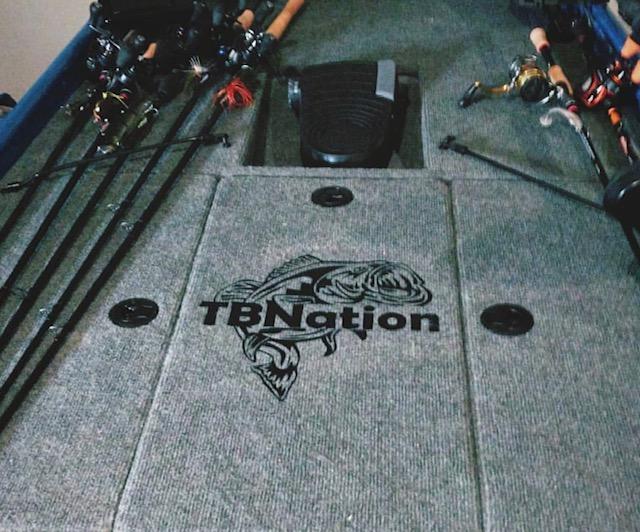 Tbnation Bass Carpet Decal 12 Tiny Boat Nation
