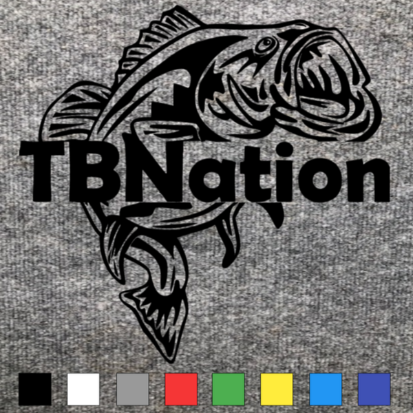 TBNation Bass Carpet Decal 12