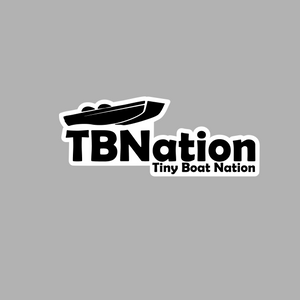 TBNation John Boat Tackle Box Sticker