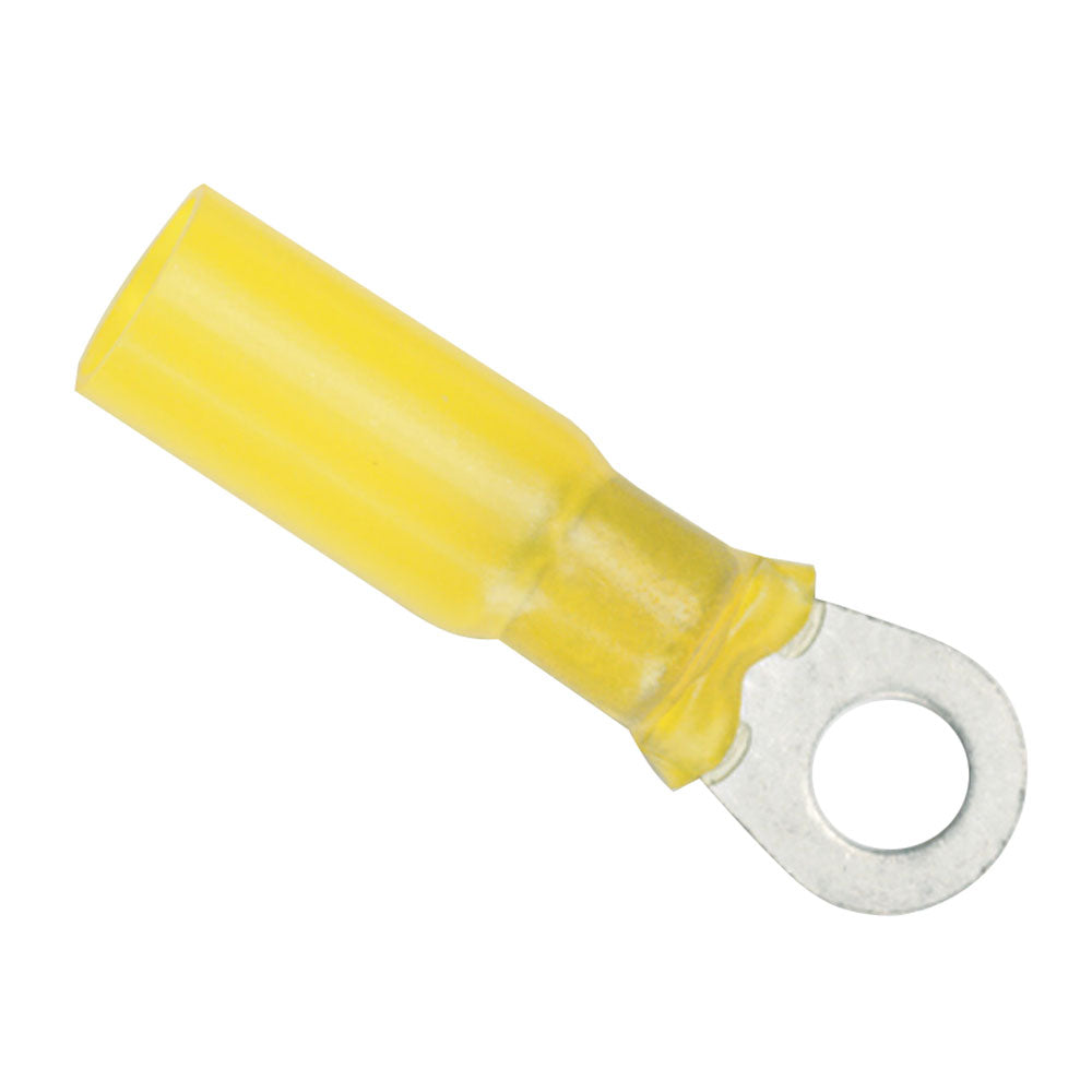 Ancor 12-10 Gauge - #10 Heat Shrink Ring Terminal - 3-Pack-Electrical-1-Tiny Boat Nation