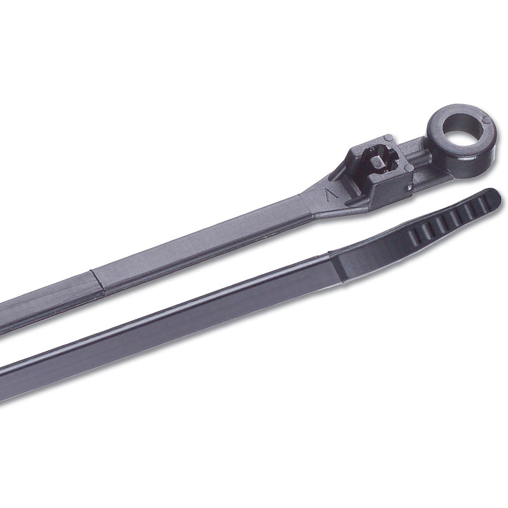 Ancor 14&quot; UV Black Mounting Cable Zip Ties - 100 Pack-Electrical-1-Tiny Boat Nation