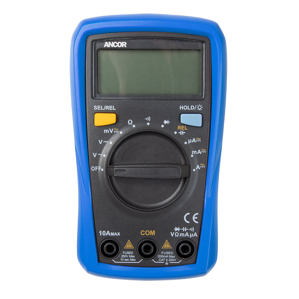 Ancor 8 Function Digital Multimeter-Electrical-1-Tiny Boat Nation