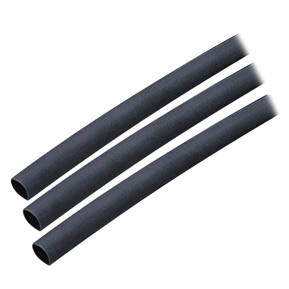 Ancor Adhesive Lined Heat Shrink Tubing (ALT) - 1-4&quot; x 3&quot; - 3-Pack - Black-Electrical-1-Tiny Boat Nation