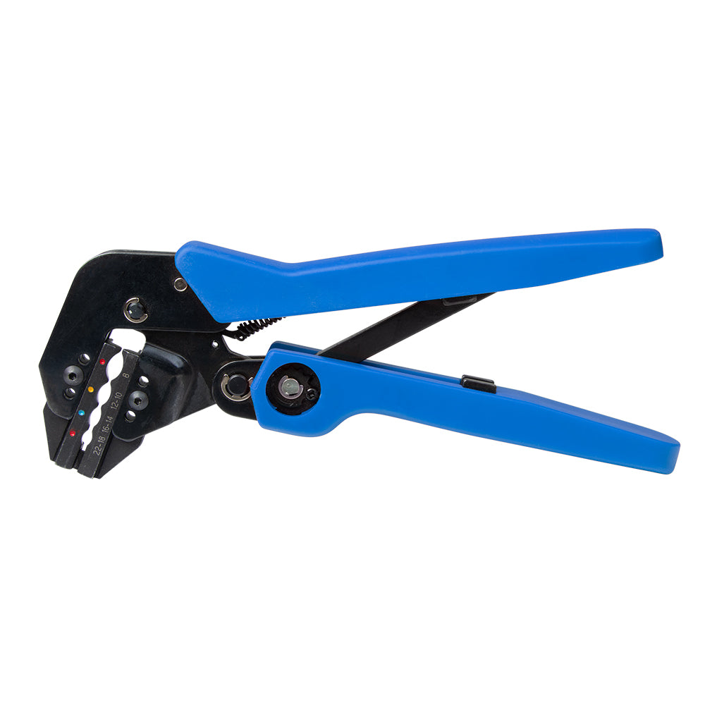 Ancor Angled 22 to 8 AWG Single Crimp Ratcheting Crimper-Electrical-1-Tiny Boat Nation