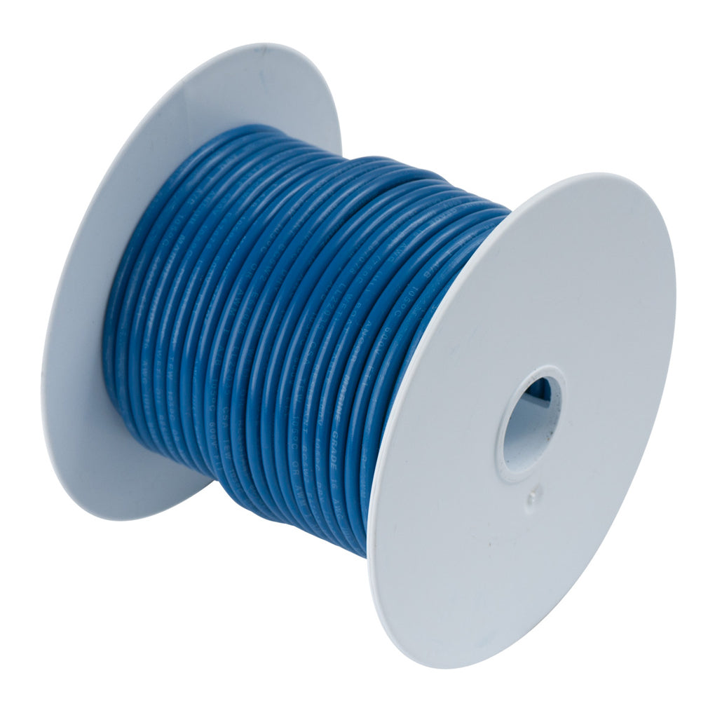 Ancor Dark Blue 14AWG Tinned Copper Wire - 100&#39;-Electrical-1-Tiny Boat Nation