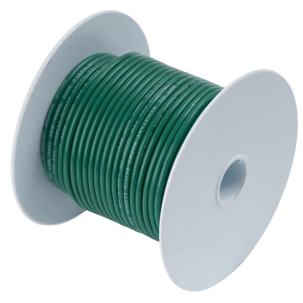 Ancor Green 6 AWG Battery Cable - 100'-Electrical-1-Tiny Boat Nation
