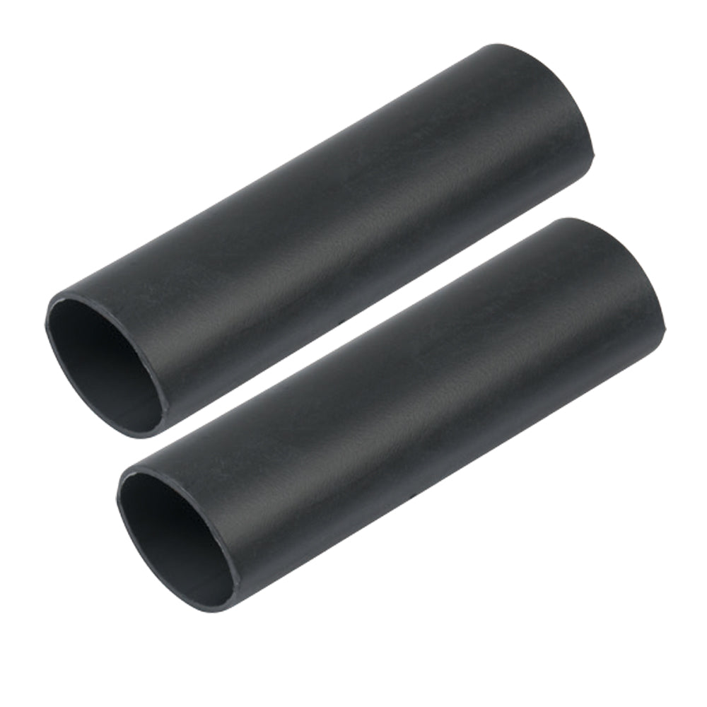 Ancor Heavy Wall Heat Shrink Tubing - 1&quot; x 12&quot; - 2-Pack - Black-Electrical-1-Tiny Boat Nation