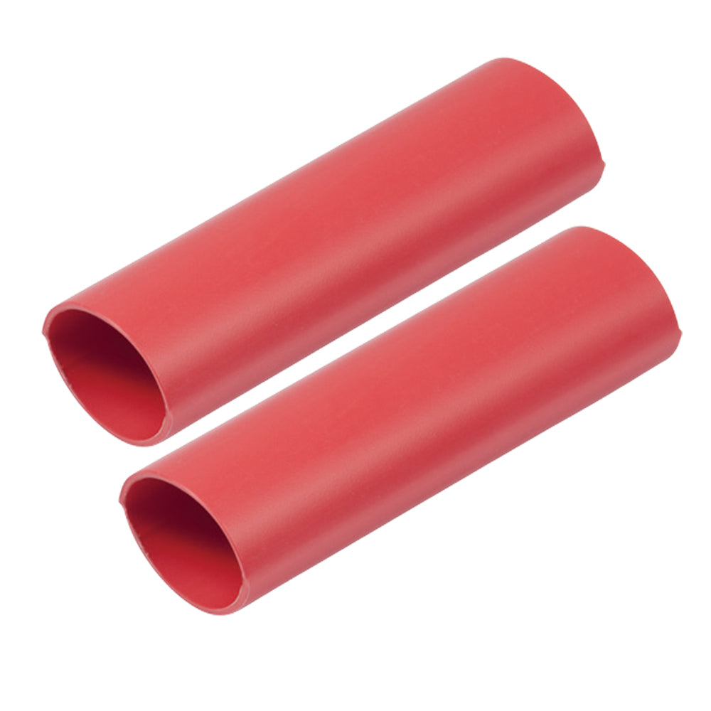 Ancor Heavy Wall Heat Shrink Tubing - 1&quot; x 12&quot; - 2-Pack - Red-Electrical-1-Tiny Boat Nation