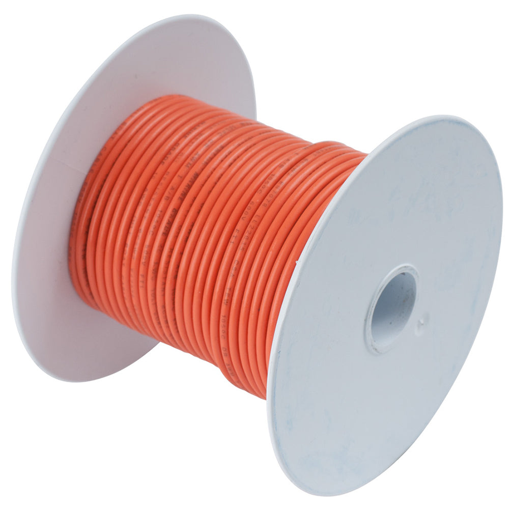 Ancor Orange 10 AWG Tinned Copper Wire - 100'-Electrical-1-Tiny Boat Nation