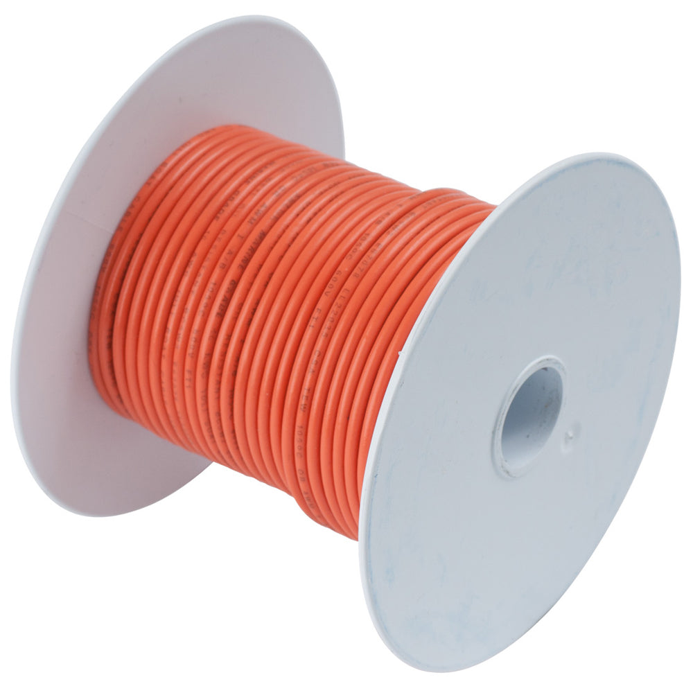 Ancor Orange 16 AWG Tinned Copper Wire - 100'-Electrical-1-Tiny Boat Nation