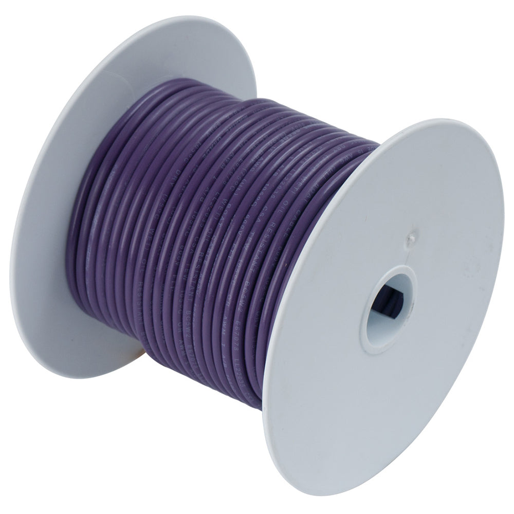 Ancor Purple 14 AWG Tinned Copper Wire - 18&#39;-Electrical-1-Tiny Boat Nation