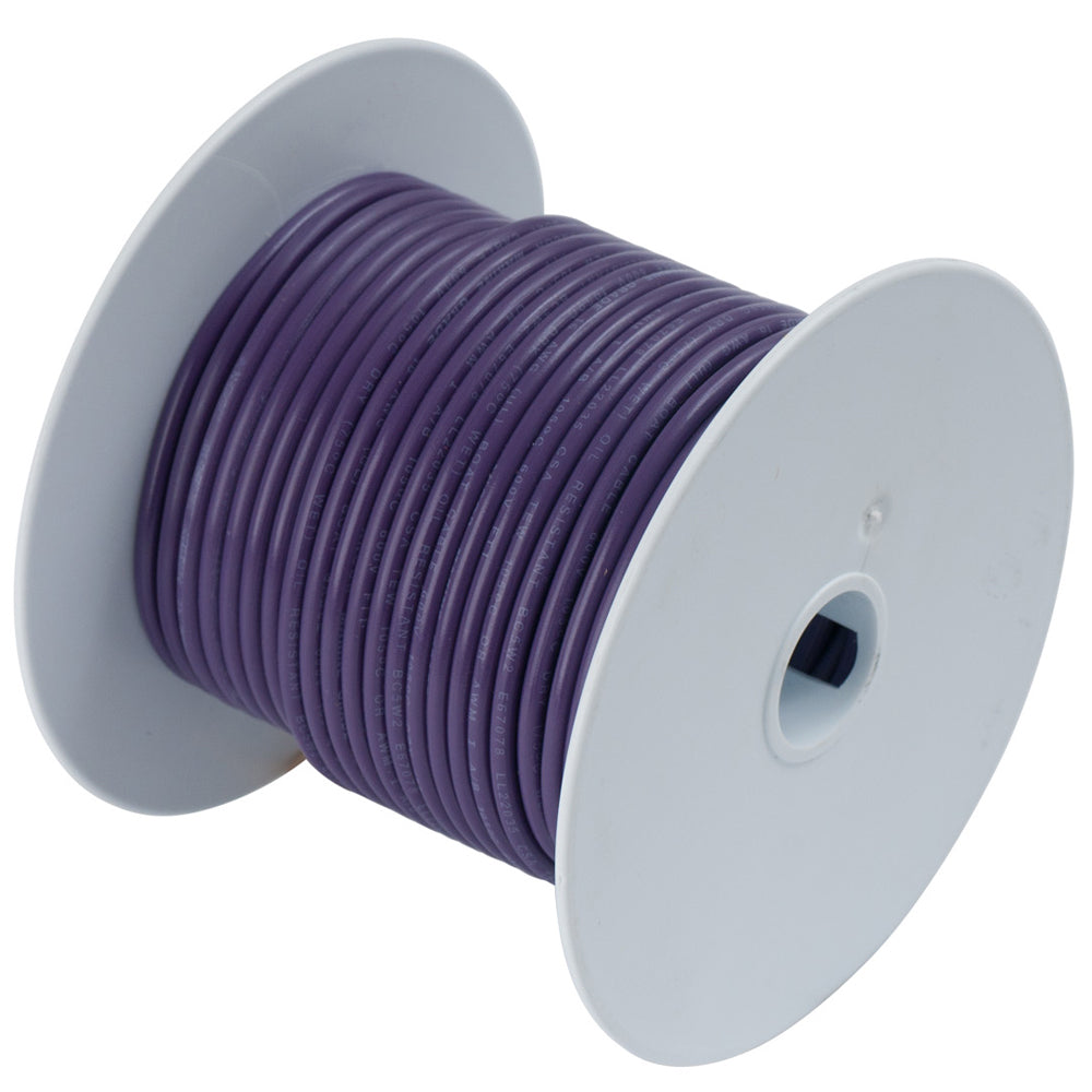 Ancor Purple 16 AWG Tinned Copper Wire - 100'-Electrical-1-Tiny Boat Nation