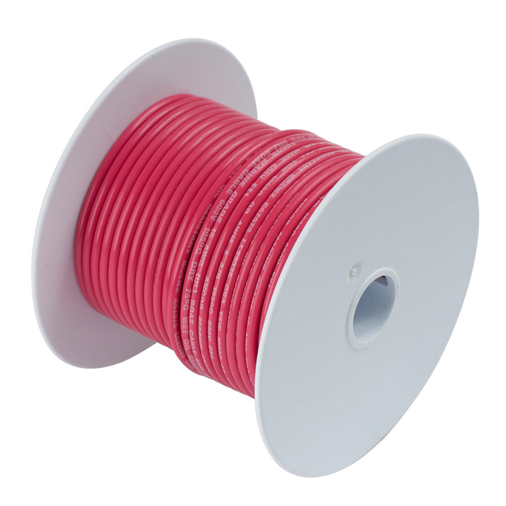 Ancor Red 4 AWG Tinned Copper Battery Cable - 50'-Electrical-1-Tiny Boat Nation
