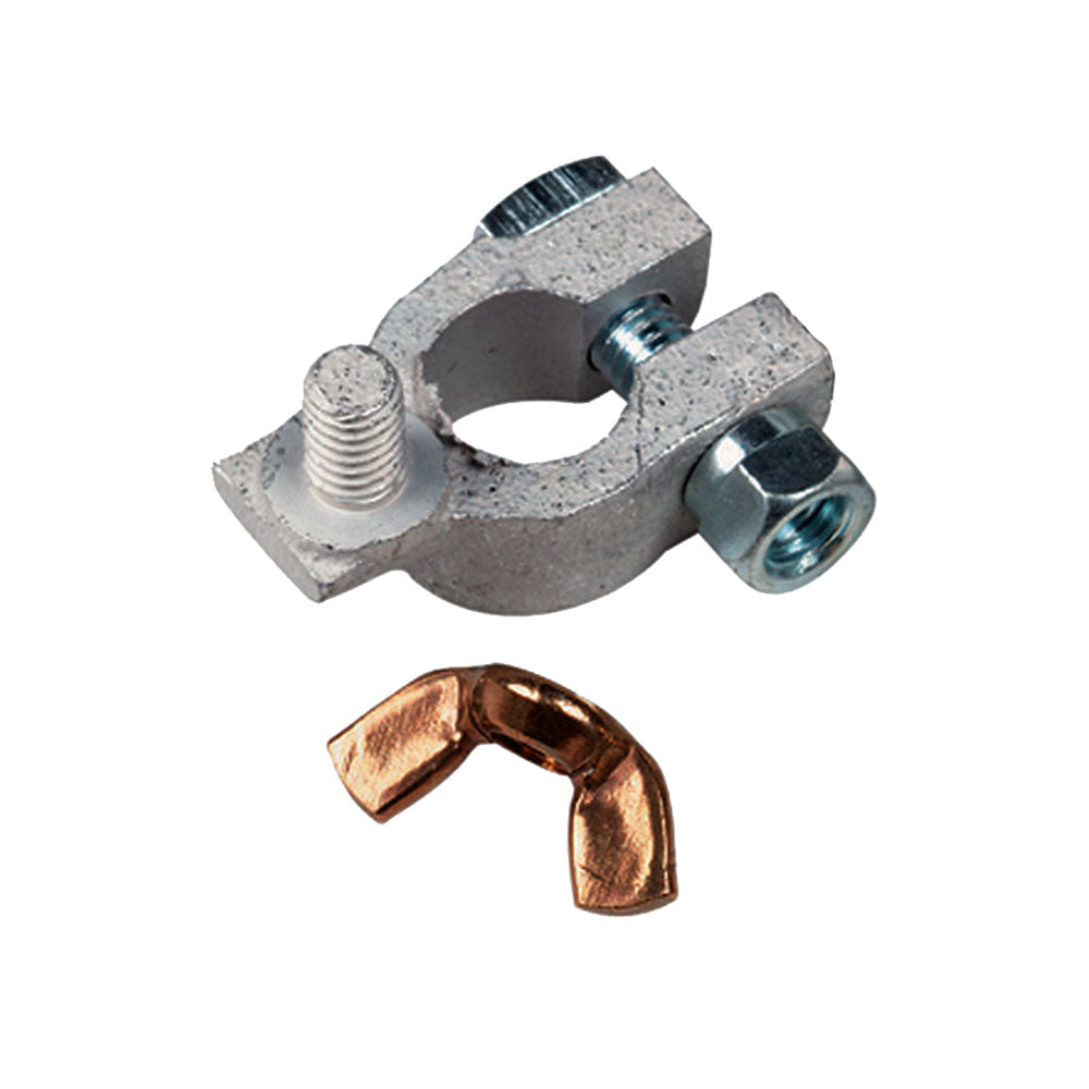 Ancor Tinned Battery Terminal - 5-16&quot; Stud - Negative-Electrical-1-Tiny Boat Nation