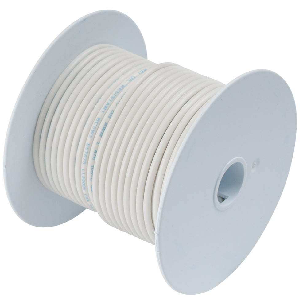 Ancor White 10 AWG Tinned Copper Wire - 100'-Electrical-1-Tiny Boat Nation