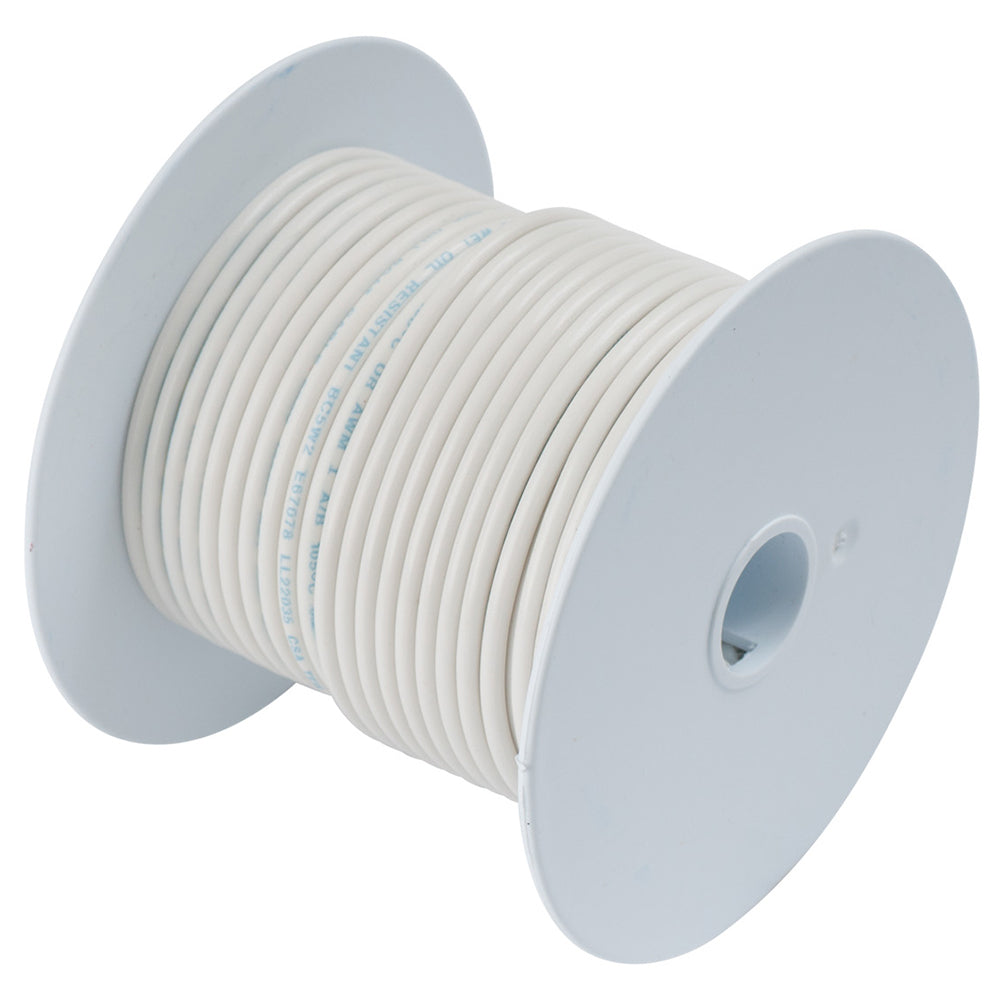 Ancor White 14 AWG Tinned Copper Wire - 18&#39;-Electrical-1-Tiny Boat Nation