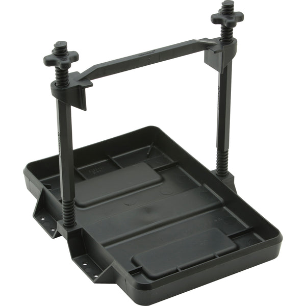 Attwood Marine 27-Series Battery Tray (9091-5) – Secure Hold-Down For Boats