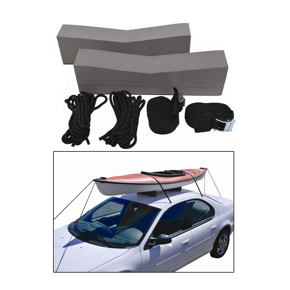 Attwood Kayak Car-Top Carrier Kit-Paddlesports-1-Tiny Boat Nation