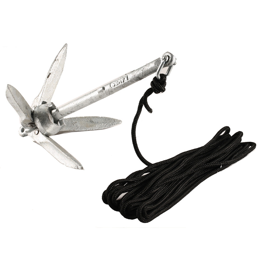 Attwood Kayak Grapnel Anchor Kit-Paddlesports-1-Tiny Boat Nation