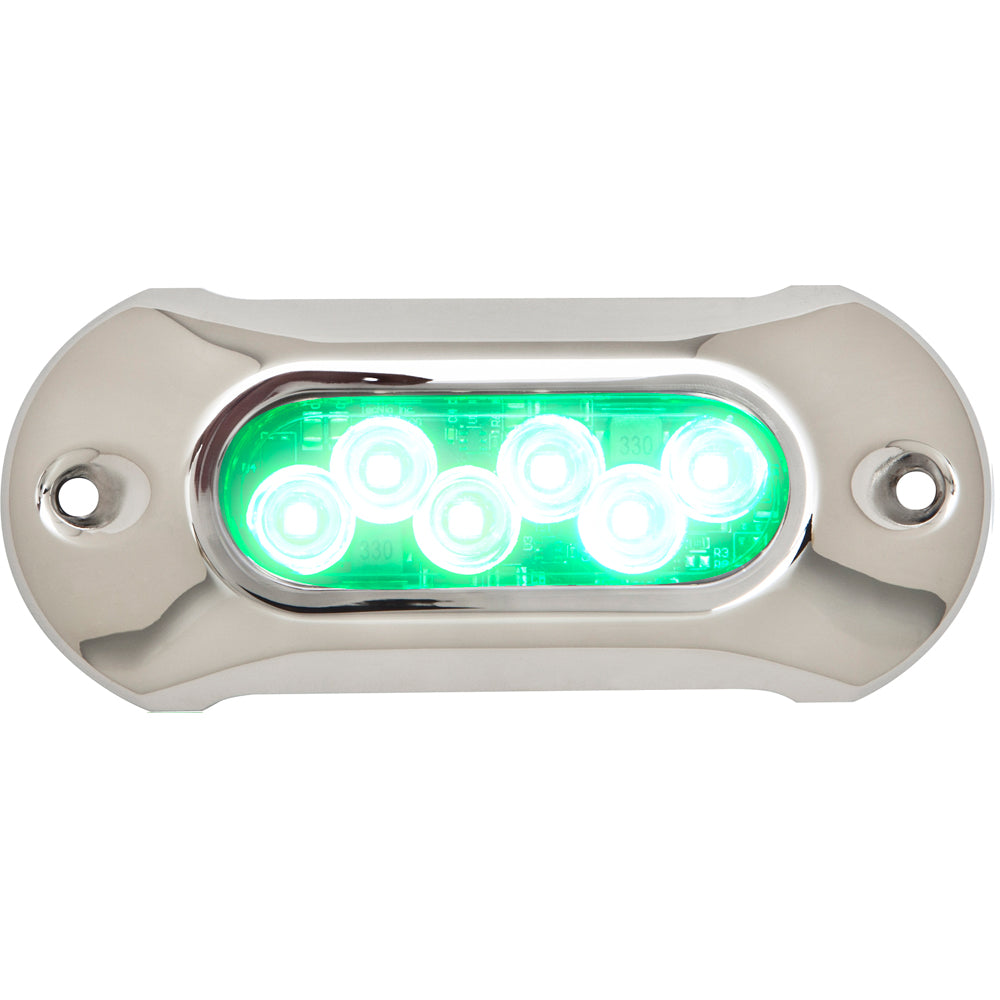 Attwood Light Armor Underwater LED Light - 6 LEDs - Green-Lighting-1-Tiny Boat Nation