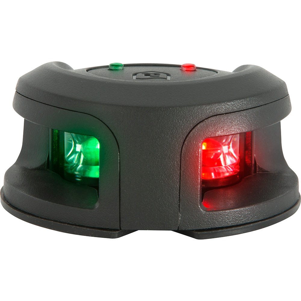 Attwood LightArmor Bow Mount Navigation Light - Composite Black - Bi-Color - 2NM-Lighting-1-Tiny Boat Nation