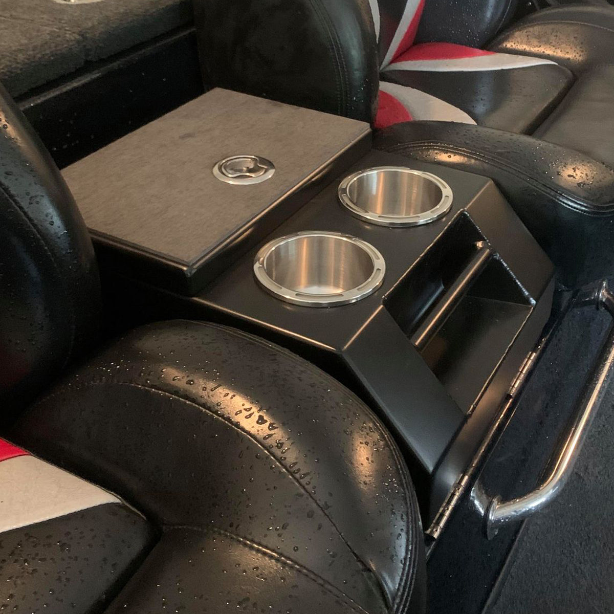 BassCat Custom Center Console Storage Box-Boat Outfitting-5-Tiny Boat Nation