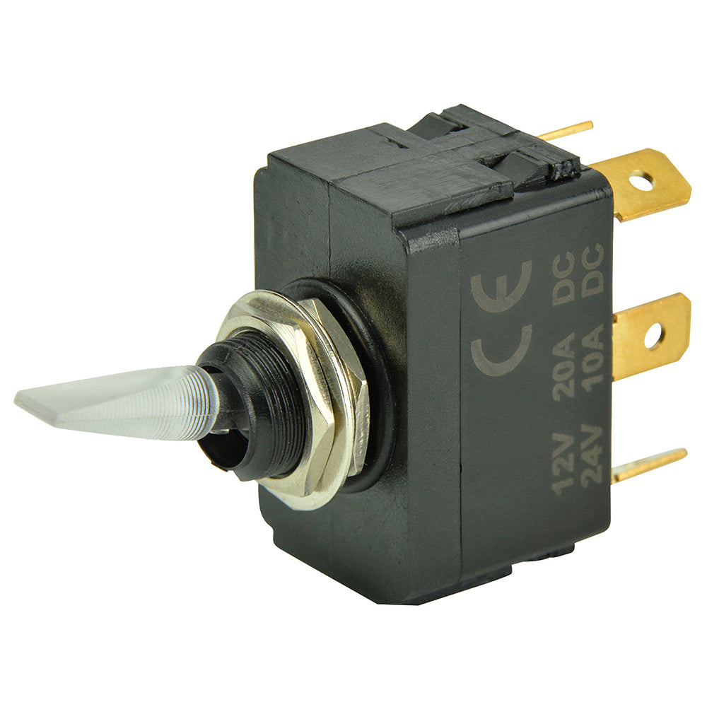 BEP SPDT Lighted Toggle Switch - ON-OFF-ON-Electrical-1-Tiny Boat Nation
