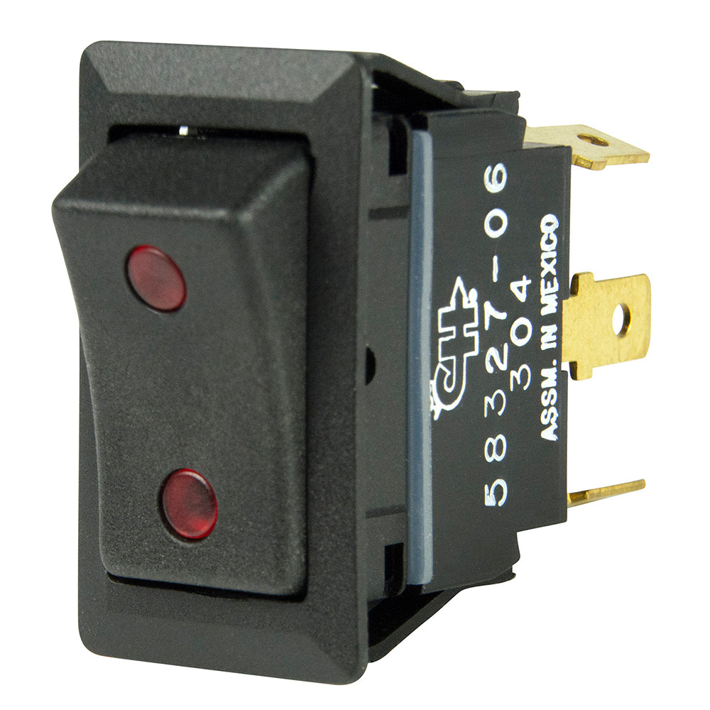 BEP SPDT Rocker Switch - 2-LEDs - 12V-24V - ON-OFF-ON-Electrical-1-Tiny Boat Nation