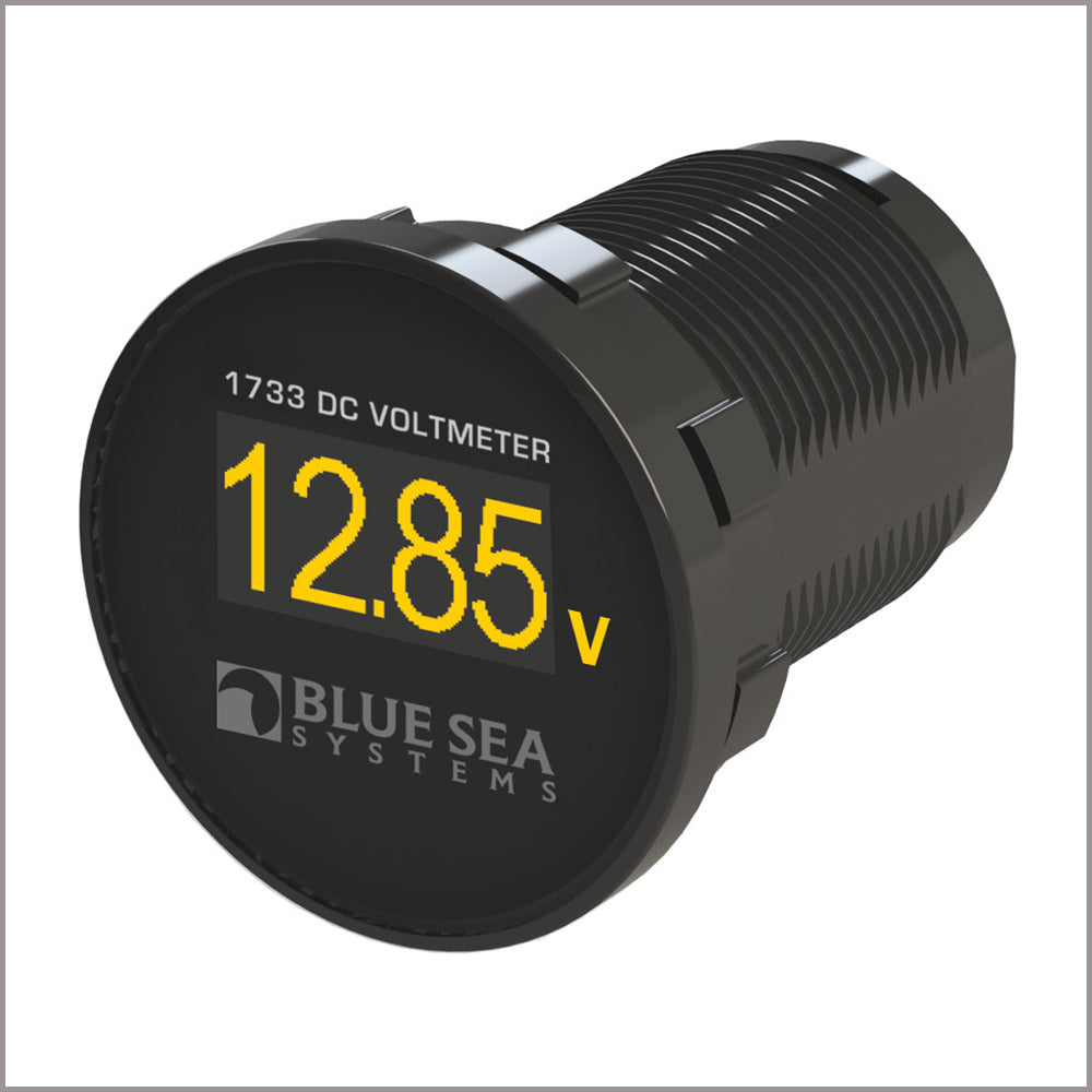 Blue Sea 1733 Mini OLED DC Voltmeter-Electrical-1-Tiny Boat Nation