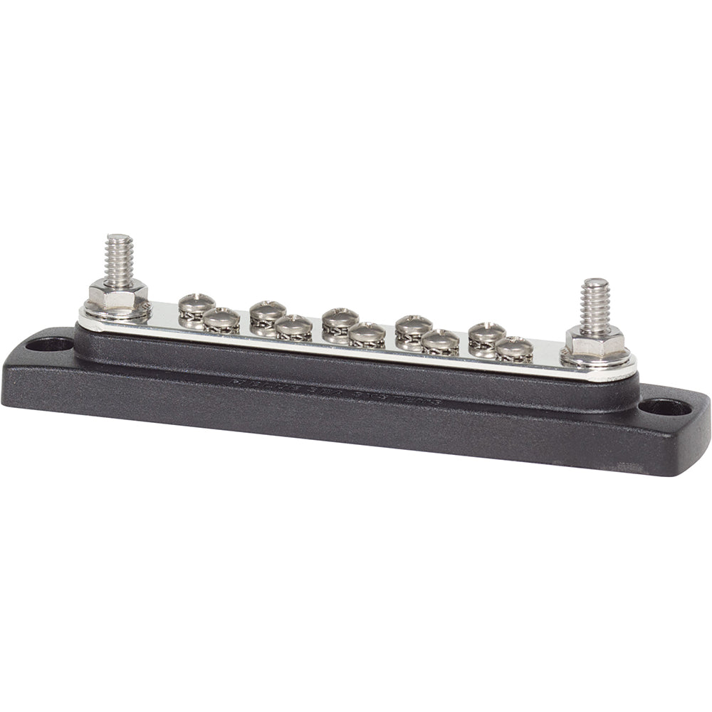 Blue Sea 2301 150AMP Common BusBar 10 x #8-32 Screw Terminal-Electrical-1-Tiny Boat Nation