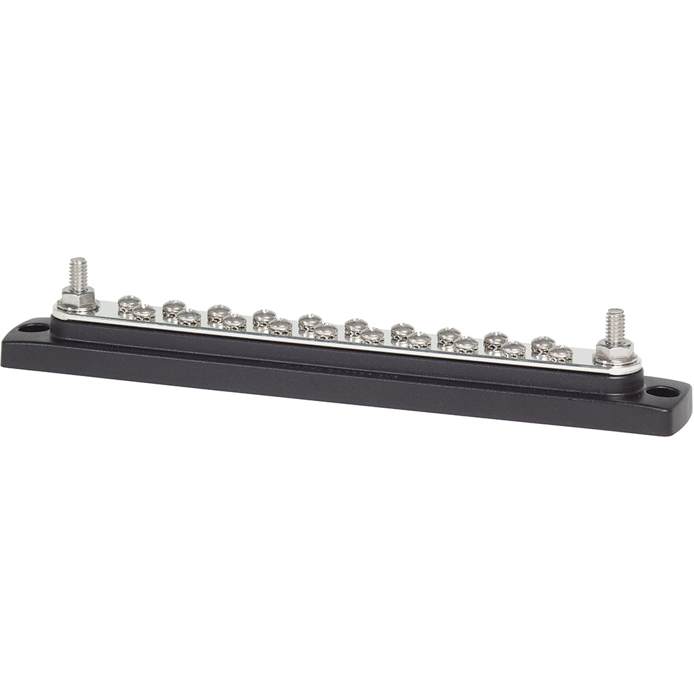Blue Sea 2302 150AMP Common BusBar 20 x 8-32 Screw Terminal-Electrical-1-Tiny Boat Nation