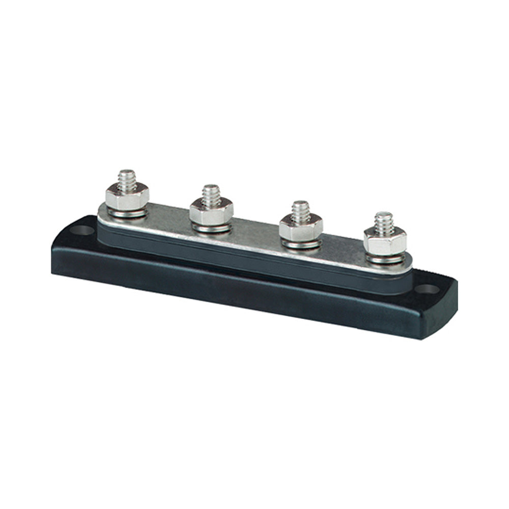 Blue Sea 2305 MiniBus 100 Ampere Common BusBar 4 x 10-32 Stud Terminal-Electrical-1-Tiny Boat Nation