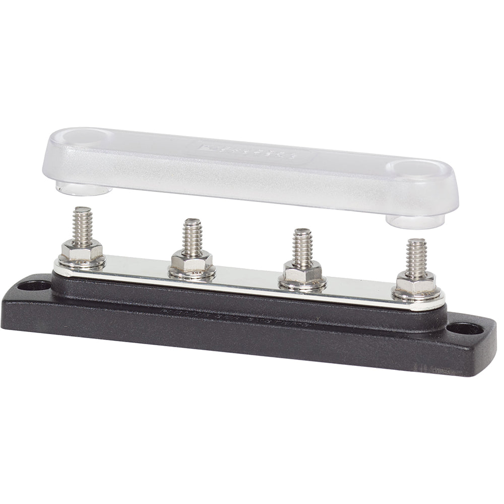 Blue Sea 2307 Common 150A BusBar - (4) 1-4&quot;-20 Studs w-Cover-Electrical-1-Tiny Boat Nation