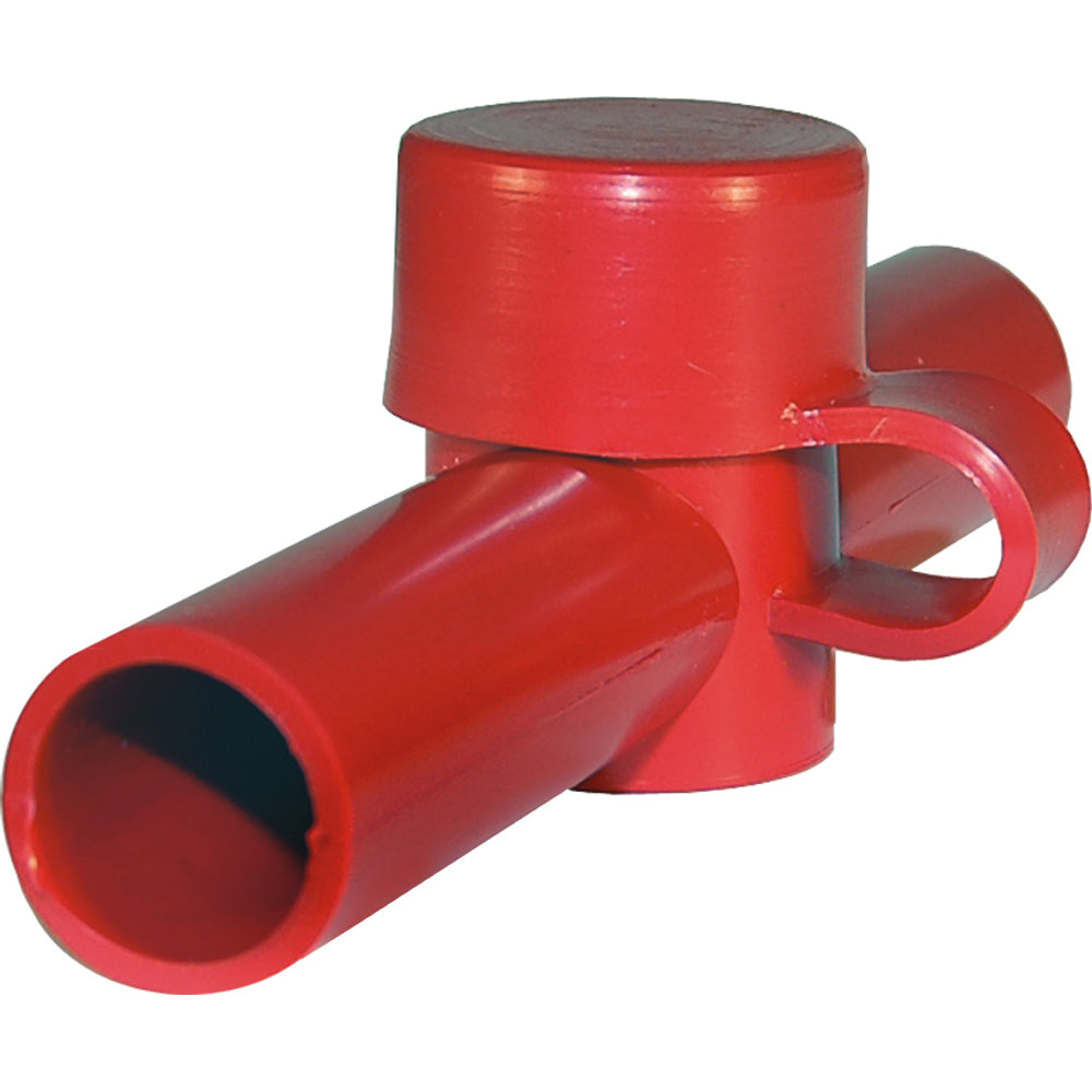 Blue Sea 4003 Cable Cap Dual Entry - Red-Electrical-1-Tiny Boat Nation