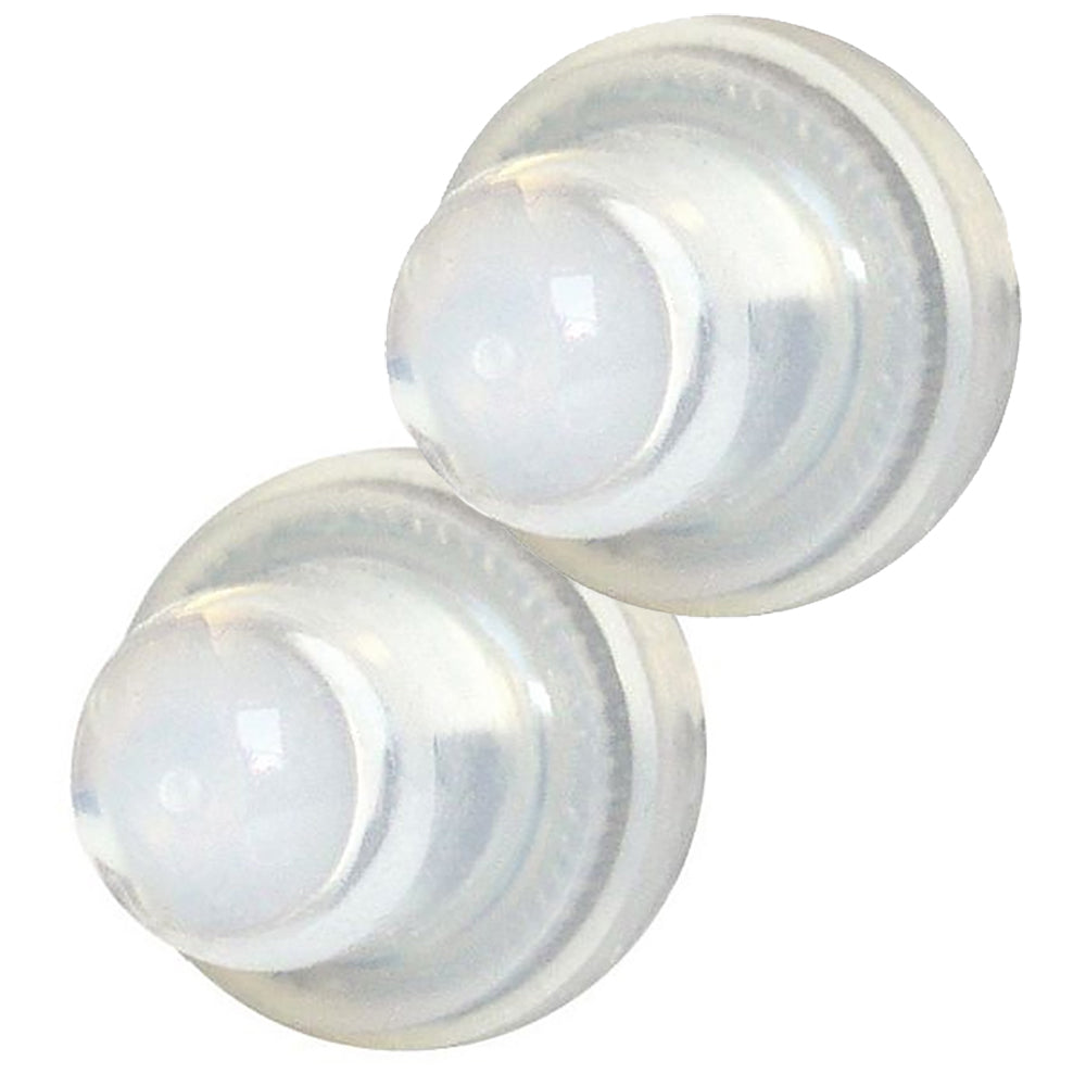 Blue Sea 4135 Push Button Reset Only Circuit Breaker Boot - Clear- 2-Pack-Electrical-1-Tiny Boat Nation