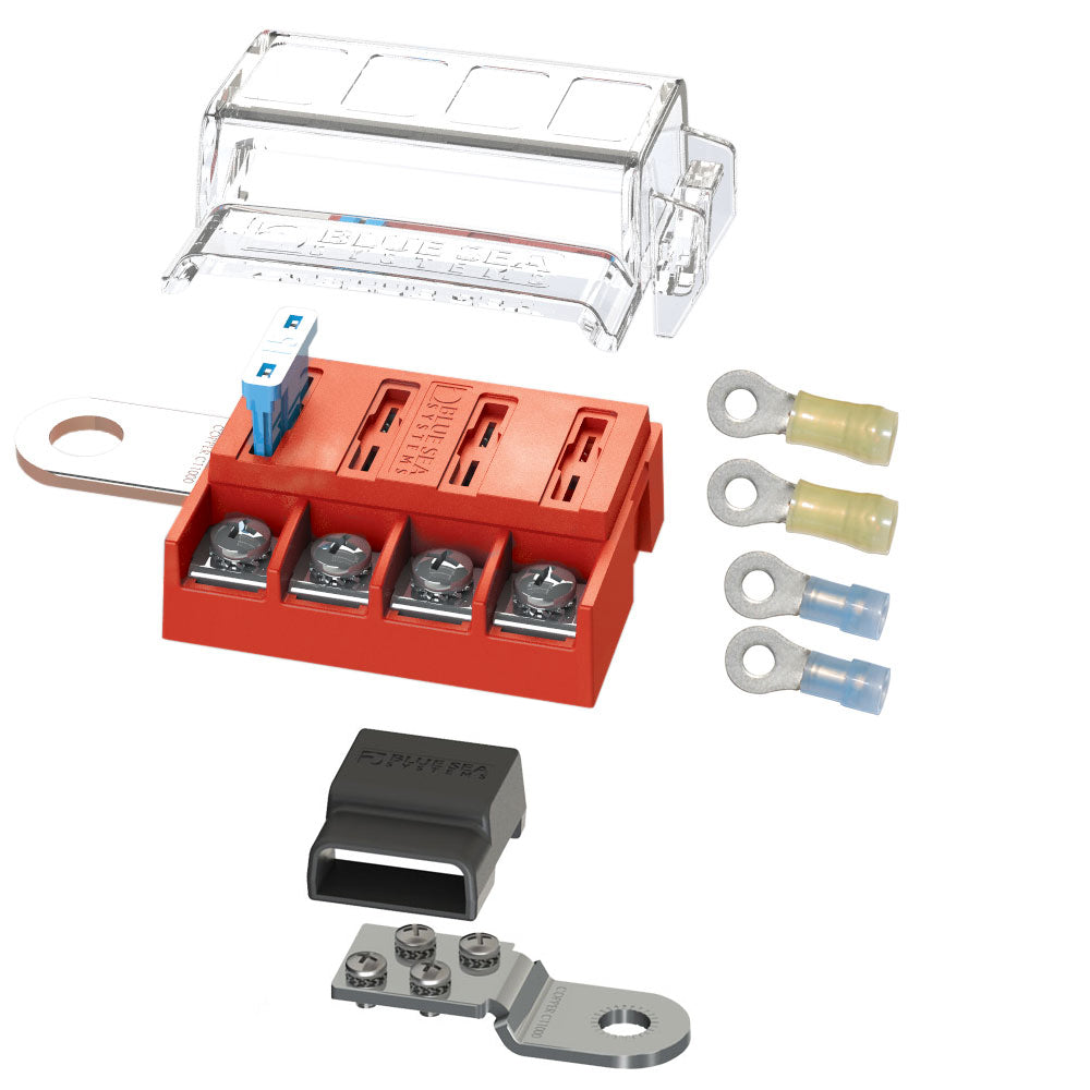 Blue Sea 5024 ST-Blade Battery Terminal Mount Fuse Block Kit-Electrical-1-Tiny Boat Nation