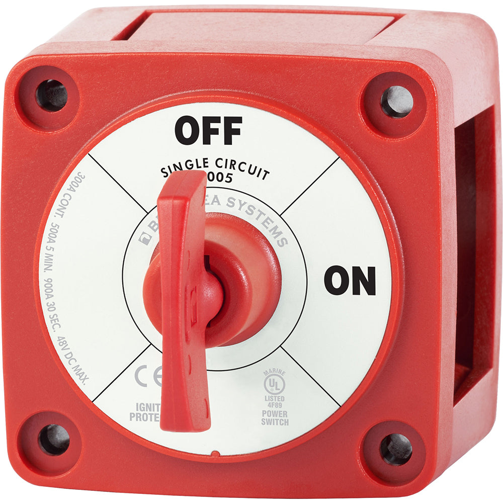 Blue Sea 6005 m-Series (Mini) Battery Switch Single Circuit ON-OFF-Electrical-1-Tiny Boat Nation
