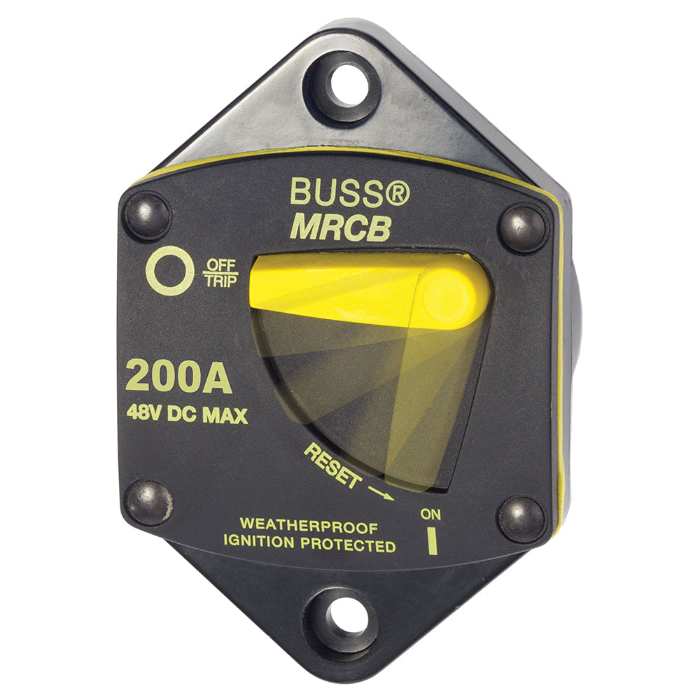 Blue Sea 7049 200 Amp Panel Mount 187 Series Circuit Breaker-Electrical-1-Tiny Boat Nation