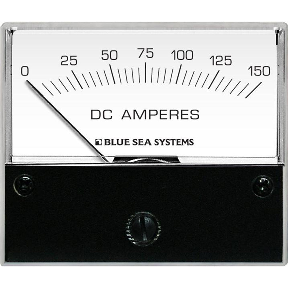 Blue Sea 8018 DC Analog Ammeter - 2-3-4&quot; Face, 0-150 Amperes DC-Electrical-1-Tiny Boat Nation