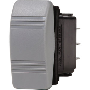 Blue Sea 8234 Water Resistant Contura III Switch - Gray-Electrical-1-Tiny Boat Nation