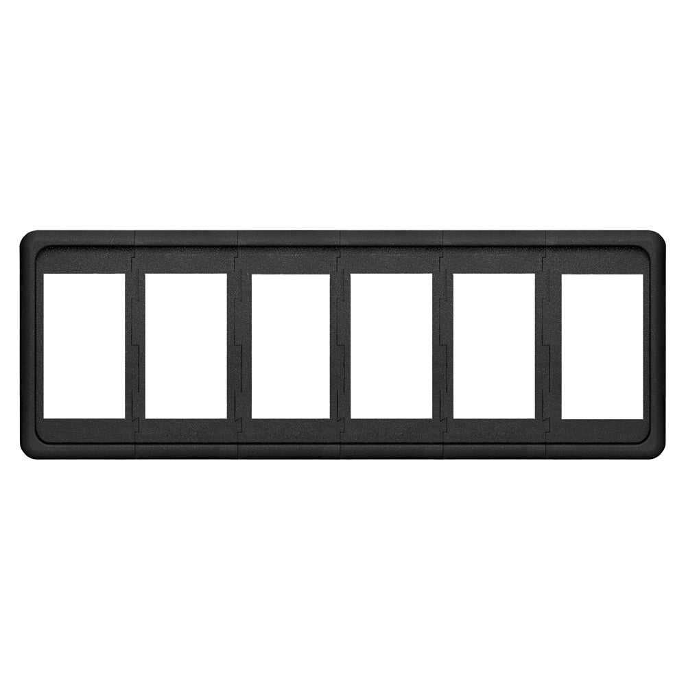 Blue Sea 8260 6 Position Contura Switch Mounting Panels-Electrical-1-Tiny Boat Nation