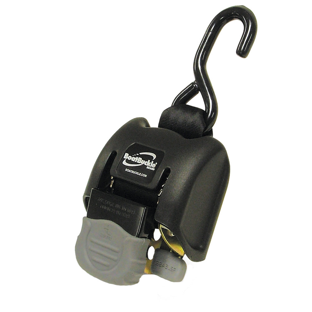 BoatBuckle G2 Retractable Transom Tie-Down - 2"-43" - Pair-Trailering-1-Tiny Boat Nation