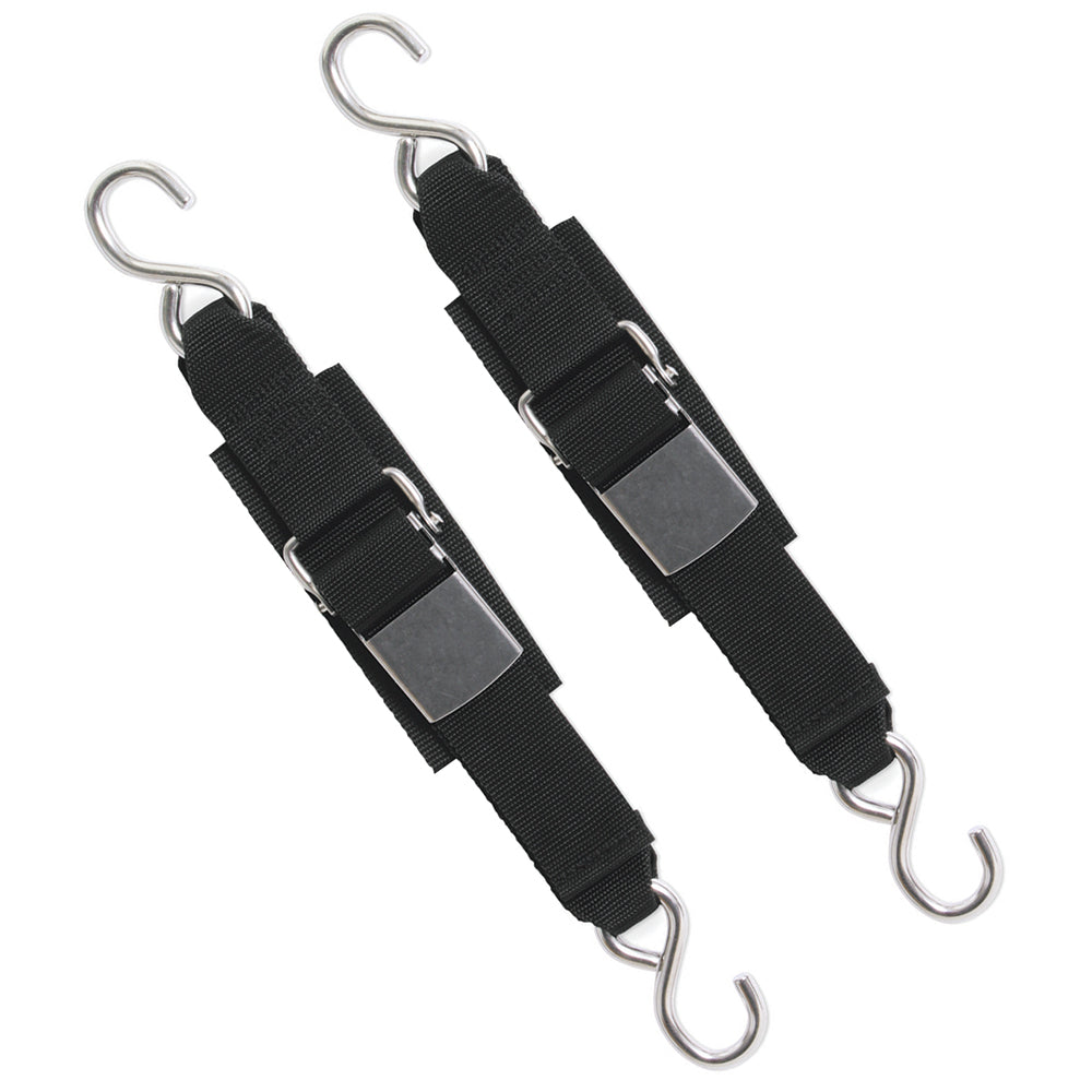 BoatBuckle Stainless Steel Kwik-Lok Transom Tie-Downs-Trailering-1-Tiny Boat Nation