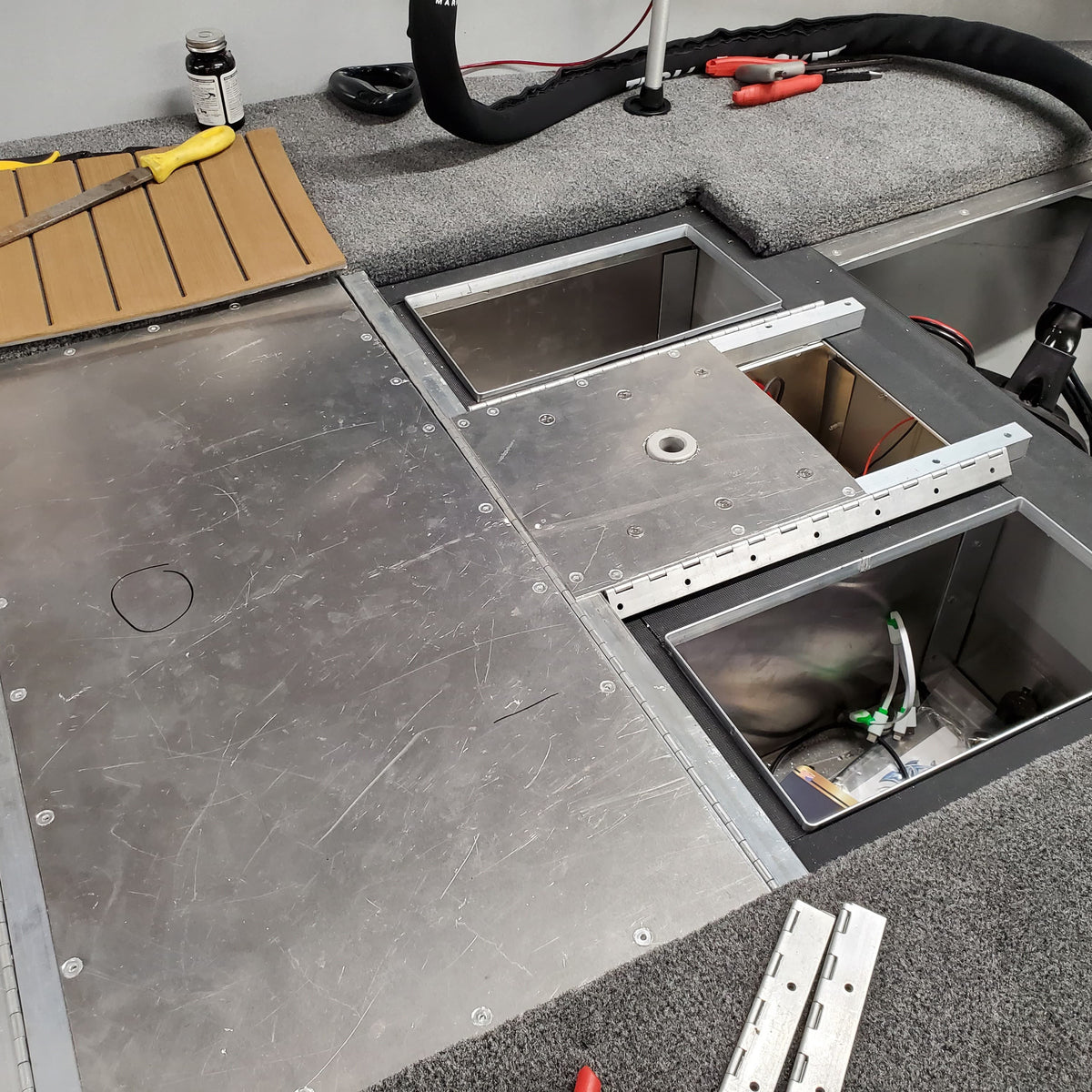 Build from Scratch - Frame &amp; Lids Combo-Marine Hardware-11-Tiny Boat Nation